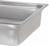 CFS 608236 DuraPan Heavy Gauge 16.20qt Two-Thirds Size Pan 13-7/8" x 12-3/4