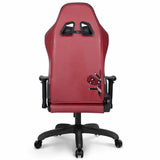 Gaming Chair Desk Office Computer Racing Chairs - Adults Gamer Ergonomic Game Reclining High Back Support Racer Leather (Dead Pool)