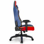 Gaming Chair Desk Office Computer Racing Chairs - Adults Gamer Ergonomic Game Reclining High Back Support Racer Leather (Marvel)