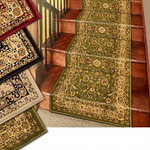 Westerly Marash Luxury Collection 25' Stair Runner Rugs Stair Carpet Runner with 336,000 Points of Fabric per Square Meter, Sage