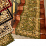 Marash Luxury Collection 25' Stair Runner Rugs Stair Carpet Runner with 336,000 points of fabric per square meter, Sage