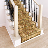 Marash Luxury Collection 25' Stair Runner Rugs Stair Carpet Runner with 336,000 points of fabric per square meter, Sage