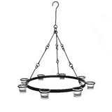 Illuminate Your Gazebo with this Fully Assembled 6-candle Sunjoy Hanging Chandelier