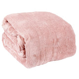 Westerly Full Size Electric Heated Blanket, Light Pink