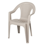 Westerly Easy Care Weather Resistant Mid Back Patio Stackable Chair (4)