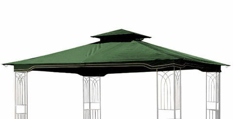 Hunter Green Replacement Gazebo Canopy for 10 x 12 Regency II Patio Gazebo; Easily Update Your Gazebo