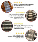 Westerly 25' Stair Runner Rugs - Luxury Mahal Collection Stair Carpet Runners (Ivory)