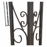 Sunjoy Siesta Garden Iron Arch Top Pergola, 10' x 12' Distressed Bronze Iron