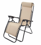 Zero Gravity Reclining Chair (Pack of 4) (Ivory)