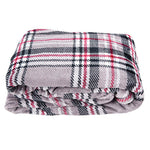 Westerly Electric Heated Throw Blanket, Beige Plaid