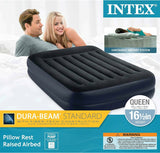Intex Pillow Dura-Beam Series Rest Raised Airbed with Internal Pump