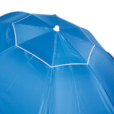 WESTERLY 7 FT Non-corroding fiberglass pole and ribs, UPF 50+ Protected outdoor Umbrella with Tilting Feature Vented Canopy, comes with carry bag with strap (Blue)