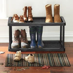 2 Tier Boot Organizer, 15" x 29" x 32"