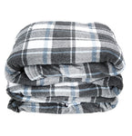 Biddeford Queen Electric Blanket, Gray Plaid