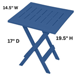 Westerly 2 Pack Quick Folding Outdoor Side Table