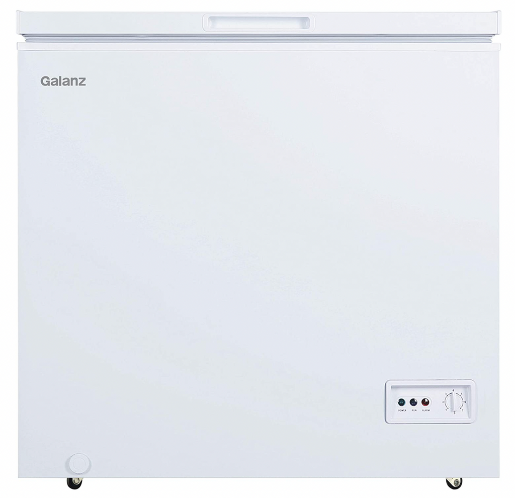 Galanz 5.0 cu ft outlet chest freezer manual