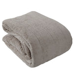 Westerly Full Size Electric Heated Blanket, Grey