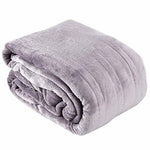 Westerly Full Size Electric Heated Blanket, Purple