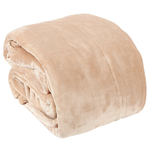 Westerly Full Size Electric Heated Blanket, Tan
