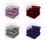 Westerly Assorted Colors Set of 4 Randomly Selected - Electric Blankets (Queen Size)