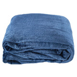 Westerly Electric Heated Throw Blanket, Navy