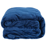 Westerly Twin Size Electric Heated Blanket, Navy