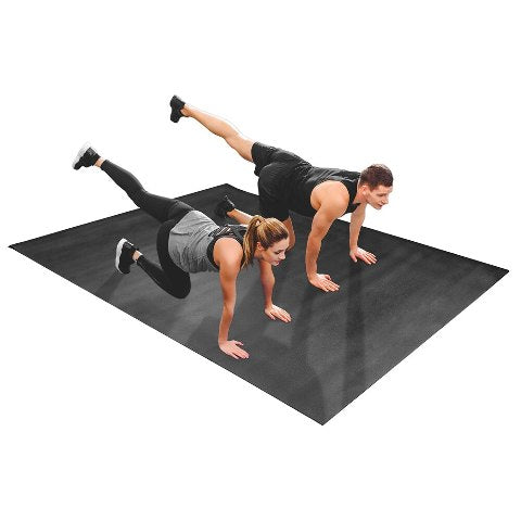Shock Athletic Commercial-Grade Heavyweight Exercise Mat, 7mm Thick, 6'x10'