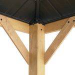 Westerly Solid Wood Gazebo Pavilion for Patio Deck Backyard (10' x 10')