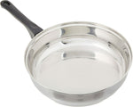 Regalware Food Service Lodging Economy Stainless 10-inch Open Fry Pan