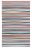 Westerly Premium 4' x 6' Reversible Patio Rug-Striped Colorful