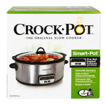 Crock-Pot 7-Quart Smart-Pot Slow Cooker - Brushed Stainless Steel
