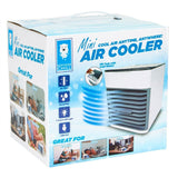 Westerly Air Cooler for Room, Personal Mini Air Cooler, 3 Speed, 7 Color Light, Built in humidifier, Air Filter, USB Cablefor Room/Office