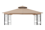 Tan Replacement Gazebo Canopy for 10 x 12 Regency II Patio Gazebo; Easily Update Your Gazebo