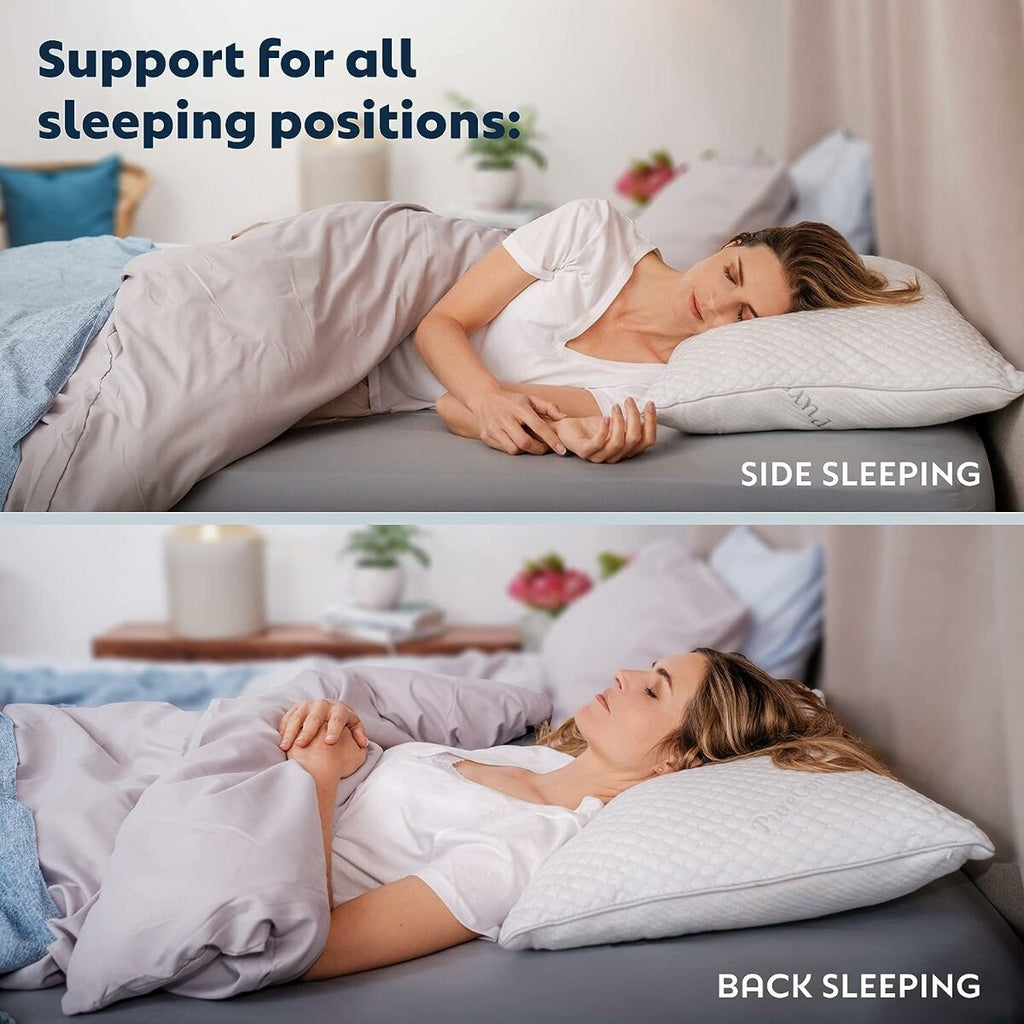 Side Sleeper Pillow Shoulder Pillow Cooling Gel Memory Foam Pillow
