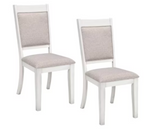 Lane Furniture by Westerly Idlewild Dining Chair, Set of 2, White