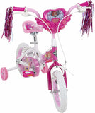 Huffy Disney Princess Kid Bike 12 inch & 16 inch, Quick Connect Assembly & Regular Assembly, Pink