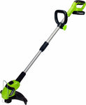 Earthwise LST02010 20-Volt 10-Inch Cordless String Trimmer, 2.0Ah Battery & Fast Charger Included, One Size