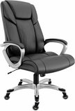 RIF6 Executive Chair with Superior Inline Skate Caster Wheels – Heavy Duty Office Chair with Premium Gas Lift – Comfortable High Back Bonded Leather Gaming Chair with Tilt and Seat Height Adjustment
