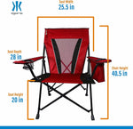 Kijaro XXL Dual Lock Portable Camping Chair - Supports Up to 400lbs - Enjoy The Outdoors in a Versatile Folding Chair, Sports Chair, Outdoor Chair & Lawn Chair