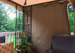 Add Privacy to Your 10 x 12 Gazebo With This Easy to Install Privacy Panel Side Wall Including Snap-on Rings