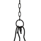 Illuminate Your Gazebo with this Wrought Iron Hanging Gazebo Candelabra Outdoor Patio Lighting