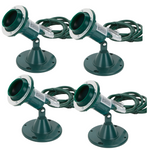 4 Pack Prime Outdoor 6ft Floodlight Holder with Stake